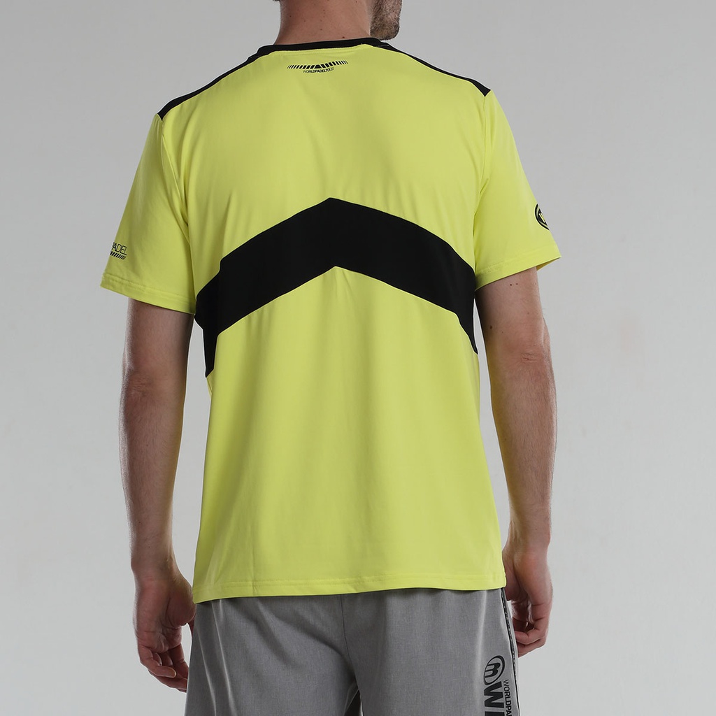CAMISETA BULLPADEL LUGRE LIMON
