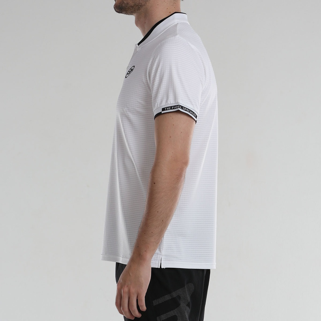 POLO BULLPADEL YODO BLANCO