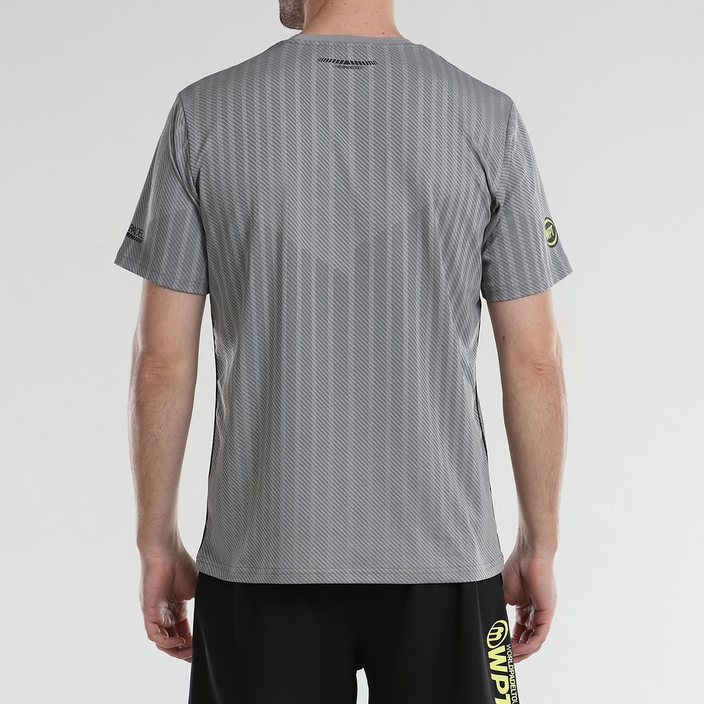 CAMISETA BULLPADEL LIMBO GRIS MEDIO VIGORE