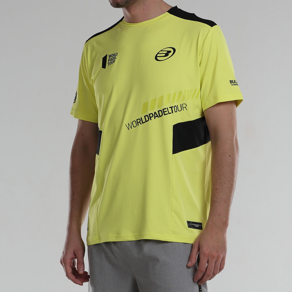 CAMISETA BULLPADEL LUGRE LIMON