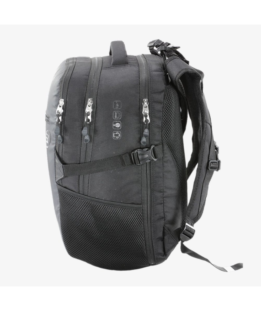 MOCHILA BULLPADEL BPM-24003 TECH NEGRO
