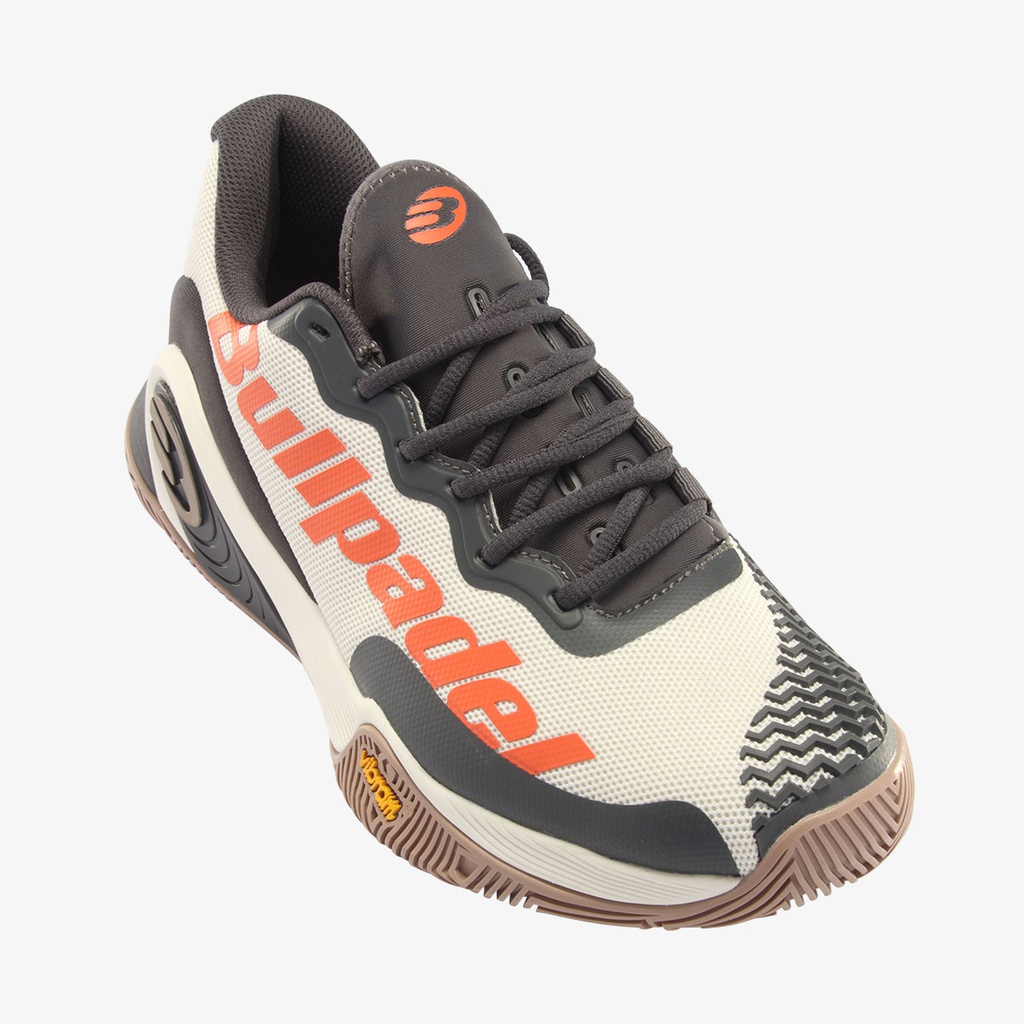 ZAPATILLA BULLPADEL HACK VIBRAM 23V BLANCO