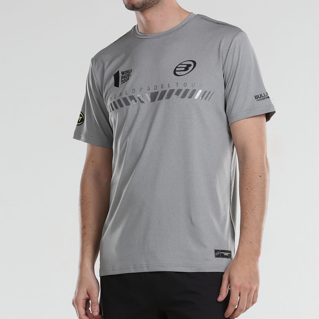 CAMISETA BULLPADEL LIGIO GRIS MEDIO VIGORE