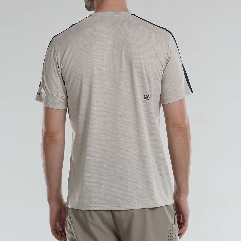 CAMISETA BULLPADEL NACRE PIEDRA VIGORE