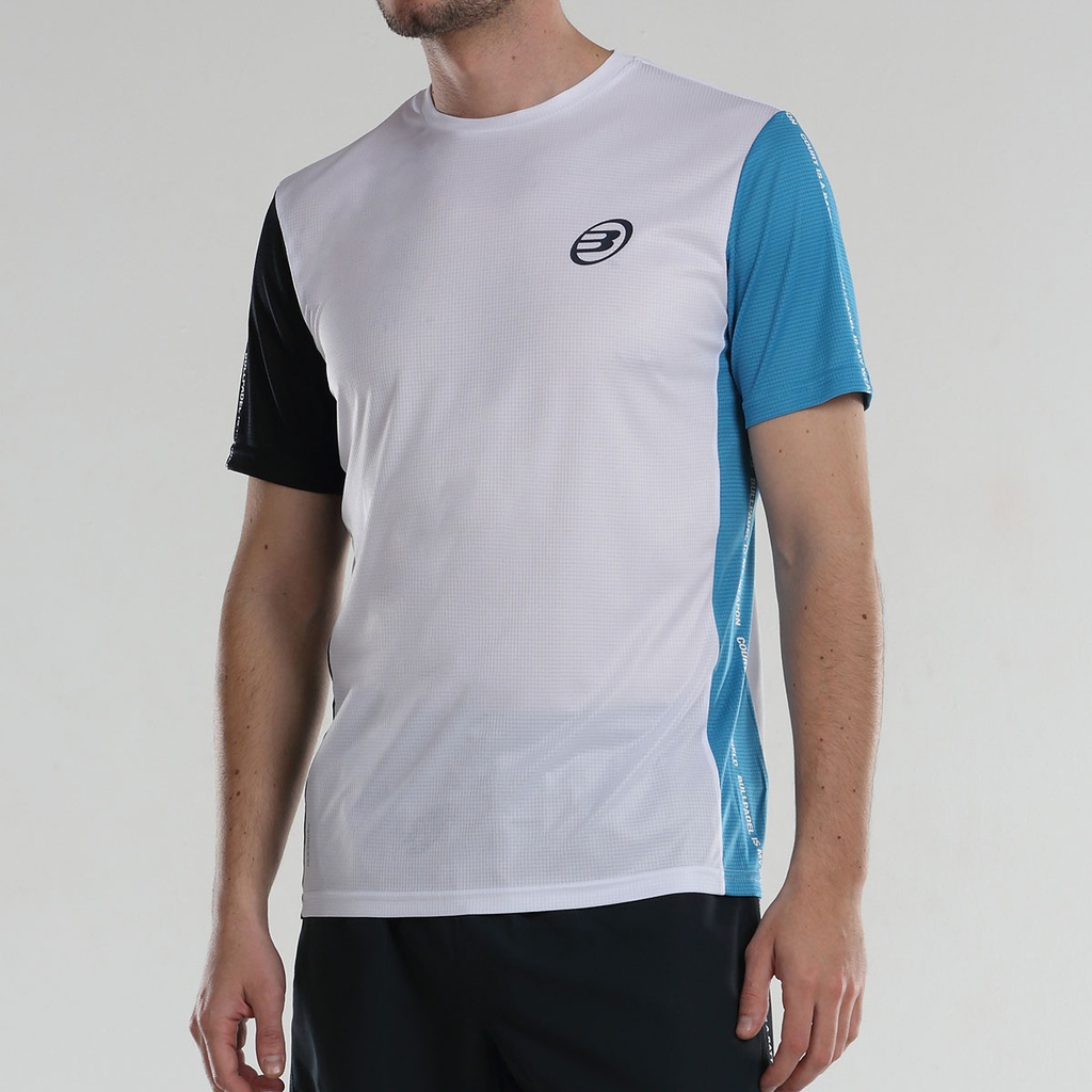 CAMISETA BULLPADEL AEREO BLANCO