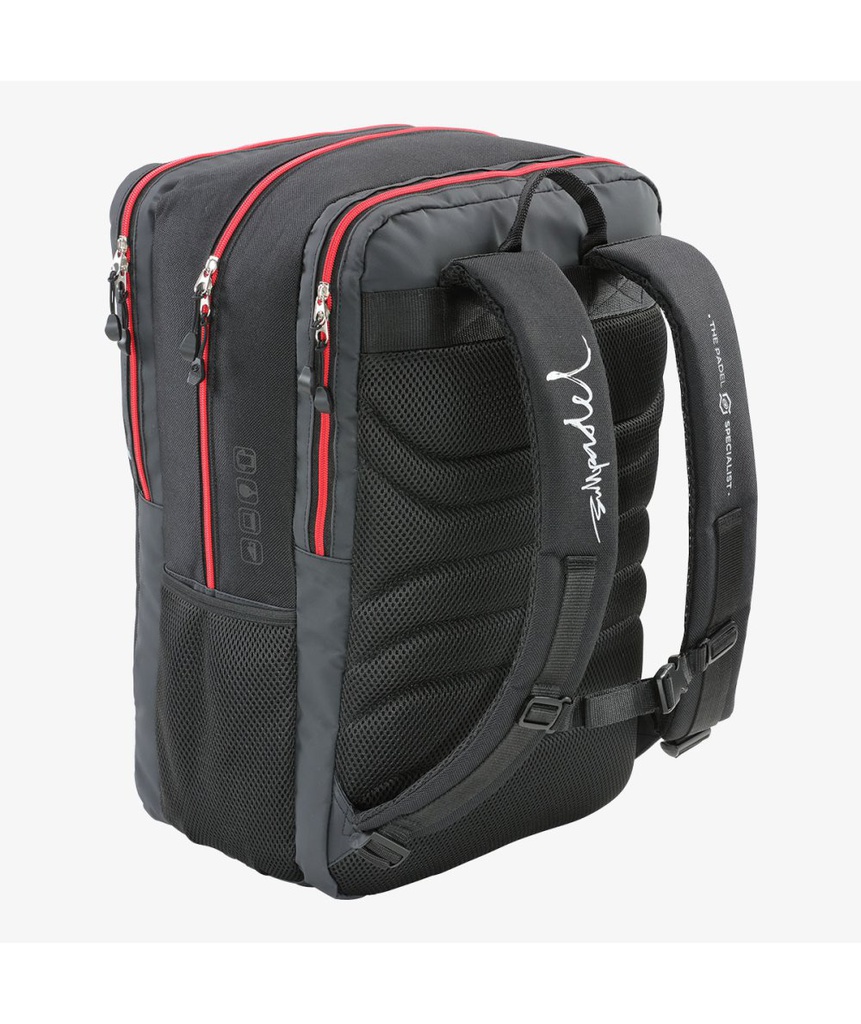MOCHILA BULLPADEL BPM-24008 IONIC NEGRO